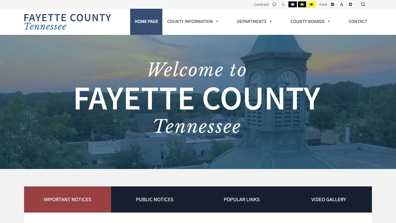 Home page - Fayette County